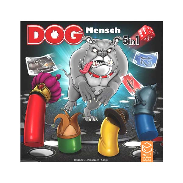 بازی منچ سگی از چارپایه (black dog)