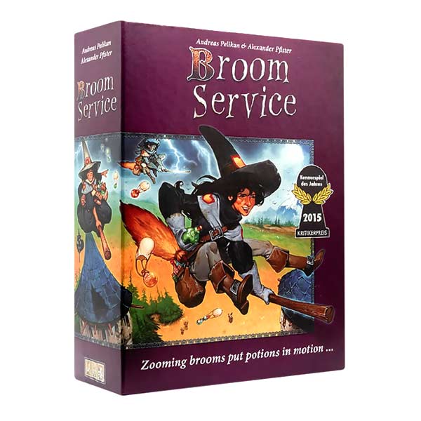 بازی آژانس جاروهای سحرآمیز (Broom Service)