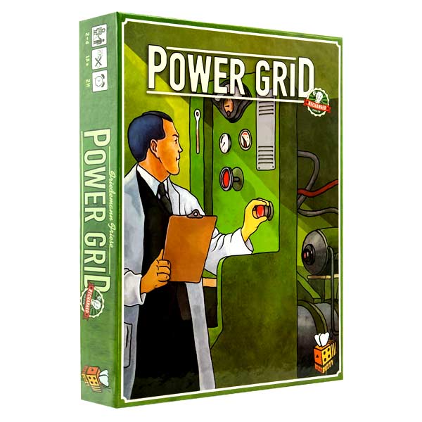 بازی شبکه نیرو (Power Grid Recharged Edition)